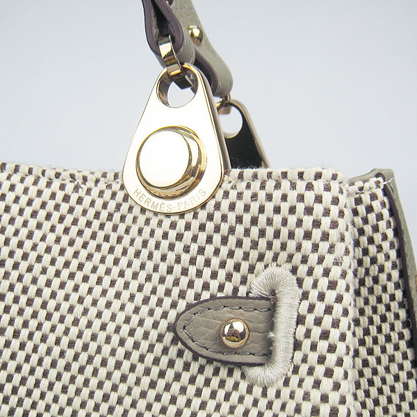 Fake Hermes New Arrival Double-duty handbag Grey 60668